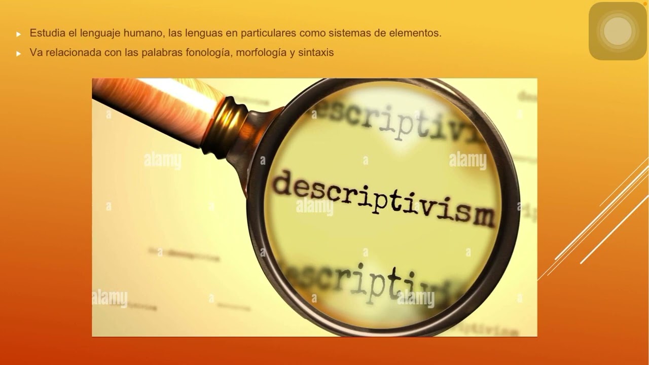 Lingüística Descriptiva