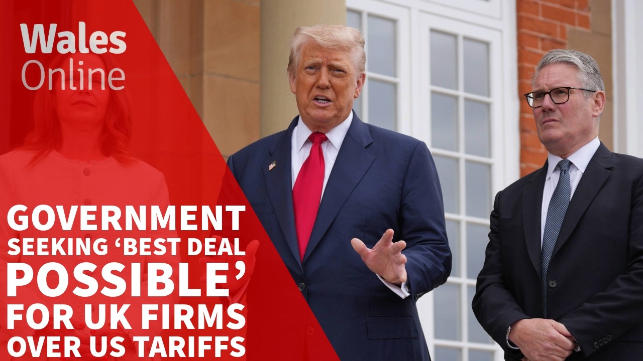 Government seeking ‘best deal possible’ for UK firms over US tariffs