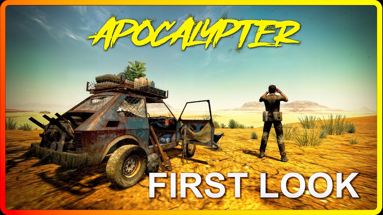 Can We Survive This Mad Max Style Game? | Apocalypter EP01
