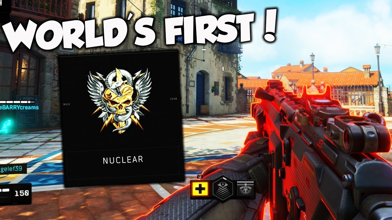 WORLD'S FIRST NUCLEAR in BLACK OPS 4! (SECRET BO4 NUKE MEDAL!)