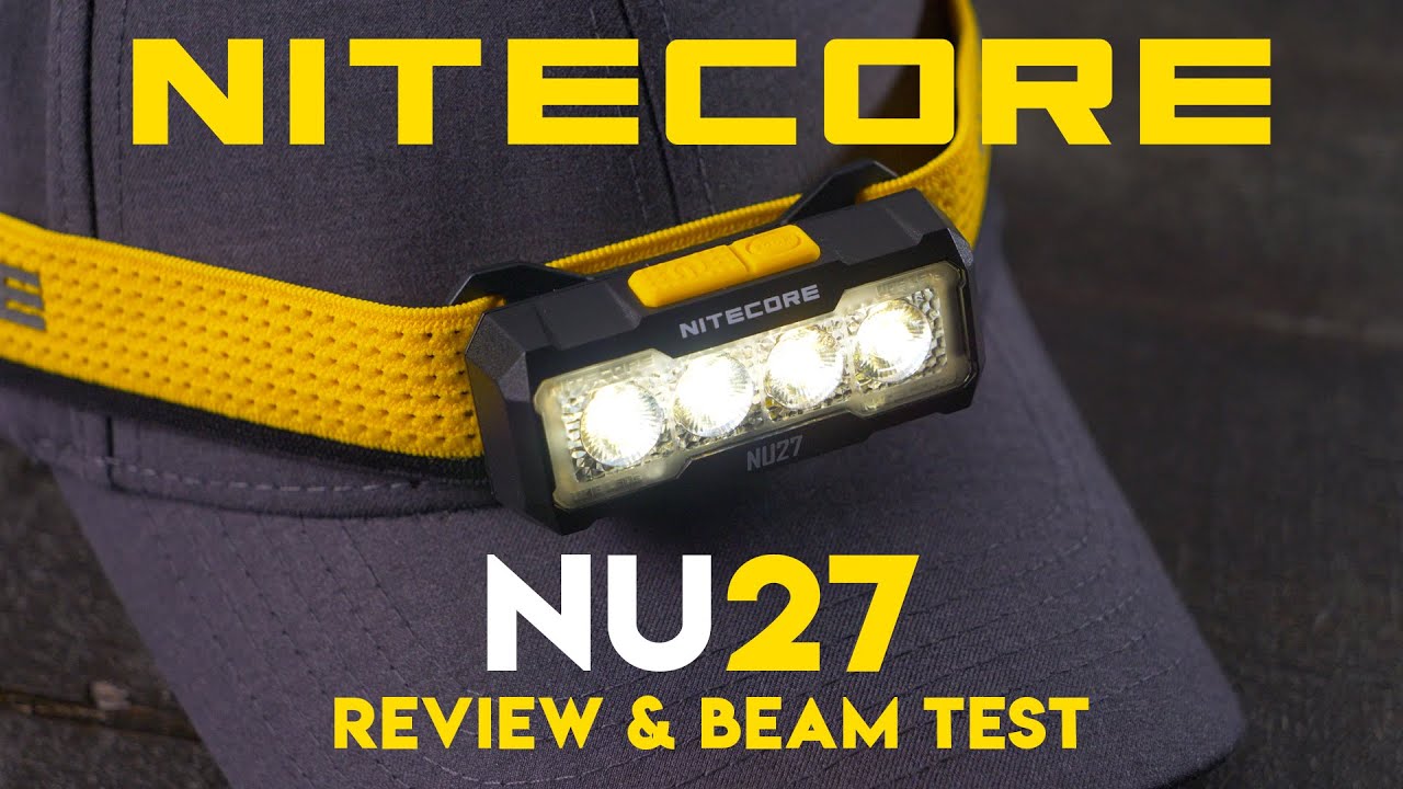 This could've been great... Nitecore NU27 Headlamp Review & Beam Test!