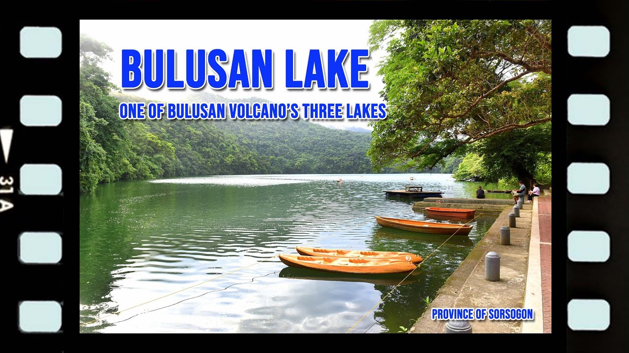 BULUSAN LAKE, one of the three lakes in Bulusan Volcano, Province of Sorsogon
