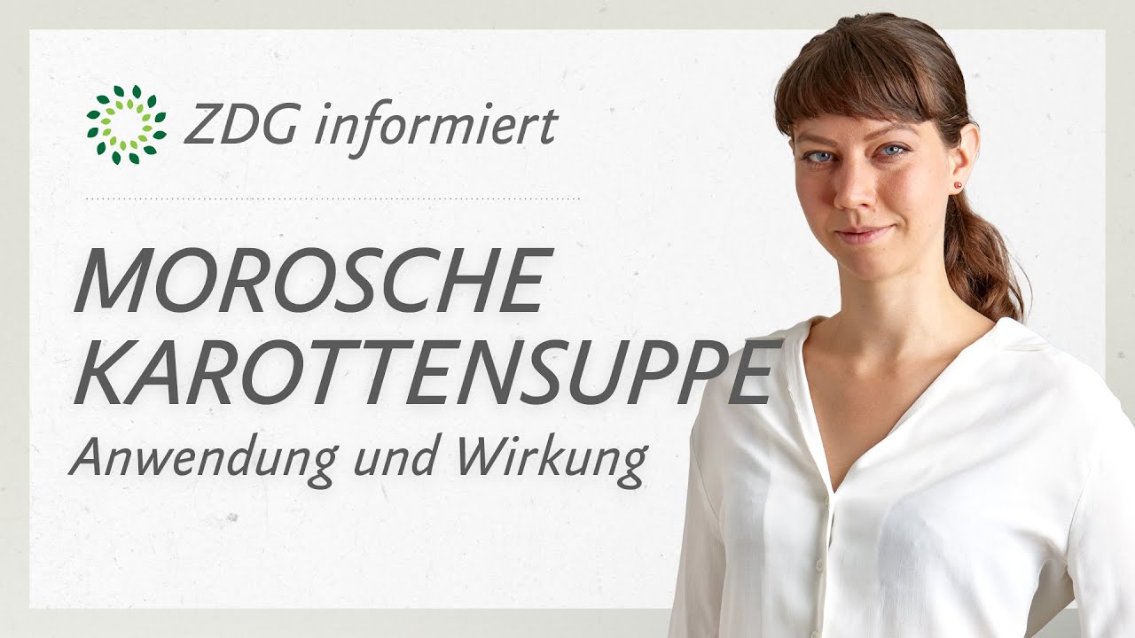 Morosche Karottensuppe stoppt Durchfall | Wirksames Hausmittel