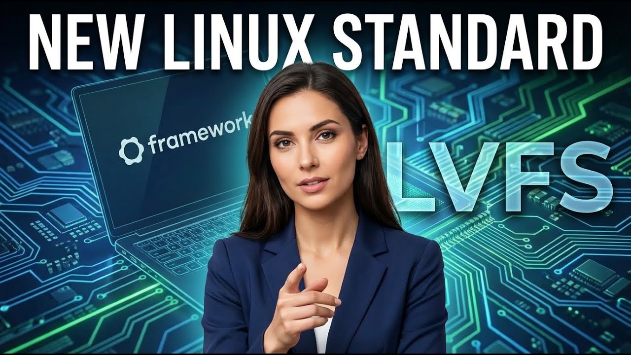 Framework Sponsors LVFS &mdash; Setting a New Standard for Linux Firmware