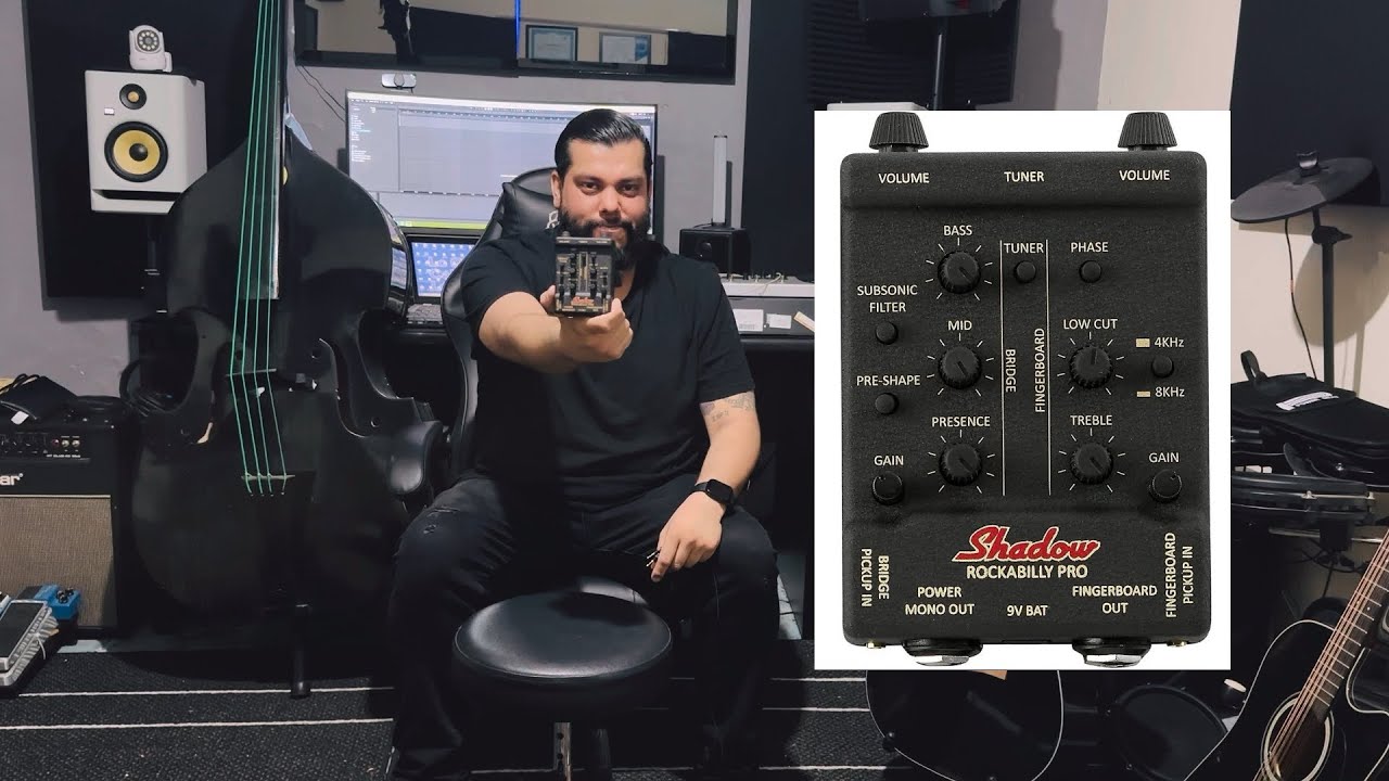 Unboxing Shadow Rockabilly Pro / Tololoche pastilla 