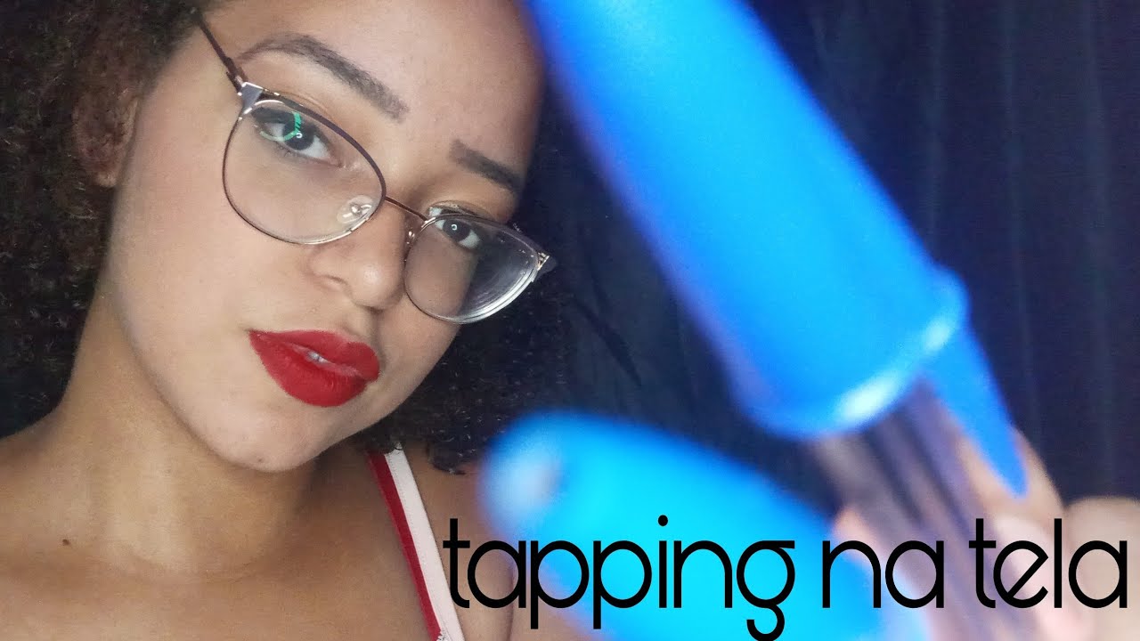 ASMR AGRESSIVO: TAPPING NA TELA COM CANETAS! 🖊️