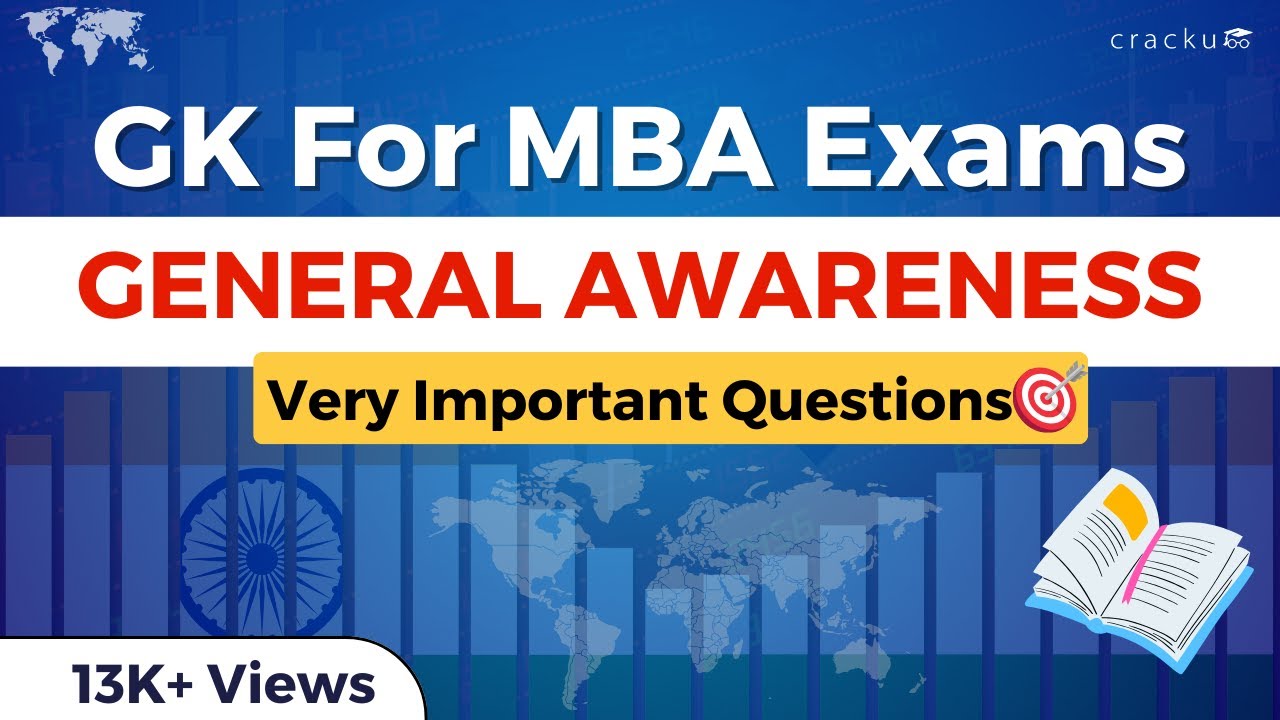 GK for MBA Exams | Static GK | Most Expected