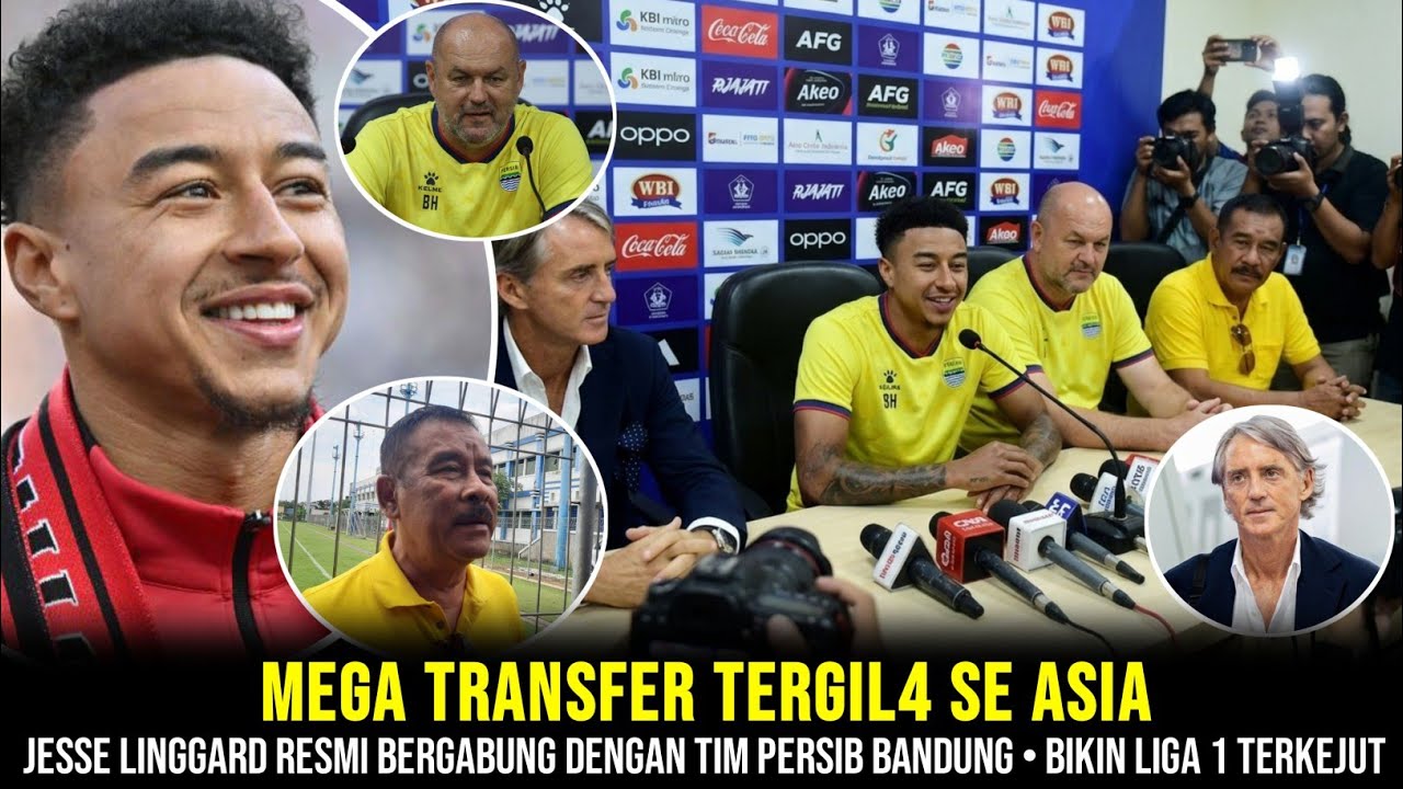 TRANSFER TERGIL4 SE ASIA! LIGA 1 TERKEJUT, JESSE LINGGARD RESMI MERAPAT DENGAN SKUAD PERSIB BANDUNG