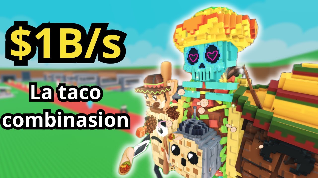 I GOT A 1 BILLION A SECOND LA TACO COMBINASION?!? | Steal a brainrot | Roblox