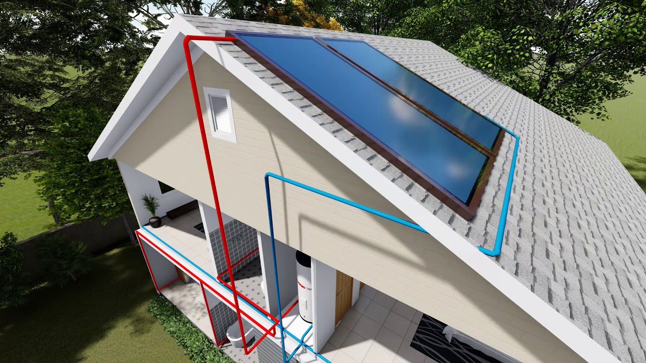 Thermo Tank Split Type Solar Water Heater