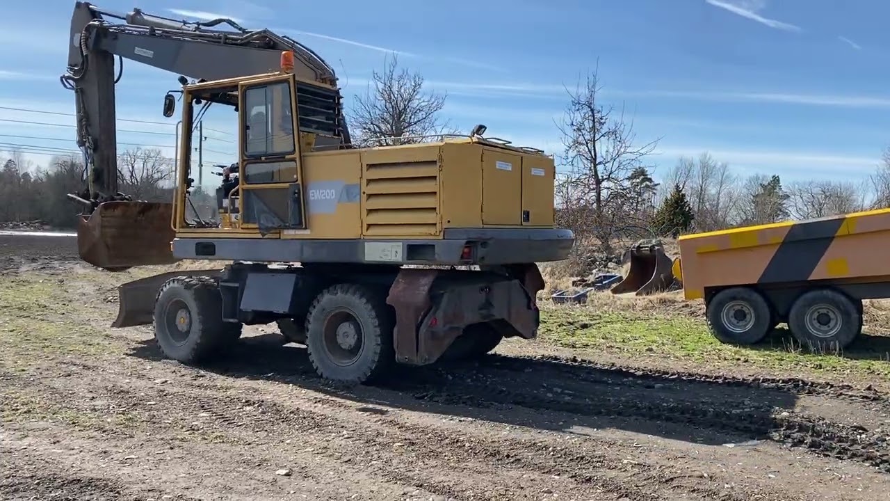 Volvo EW 200 med Encon