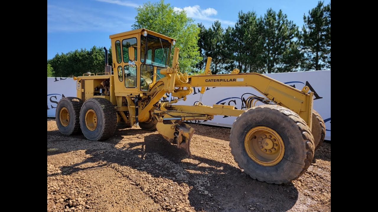 Lot 2049: Caterpillar 14G Motor Grader Will Be Sold At Auction!
