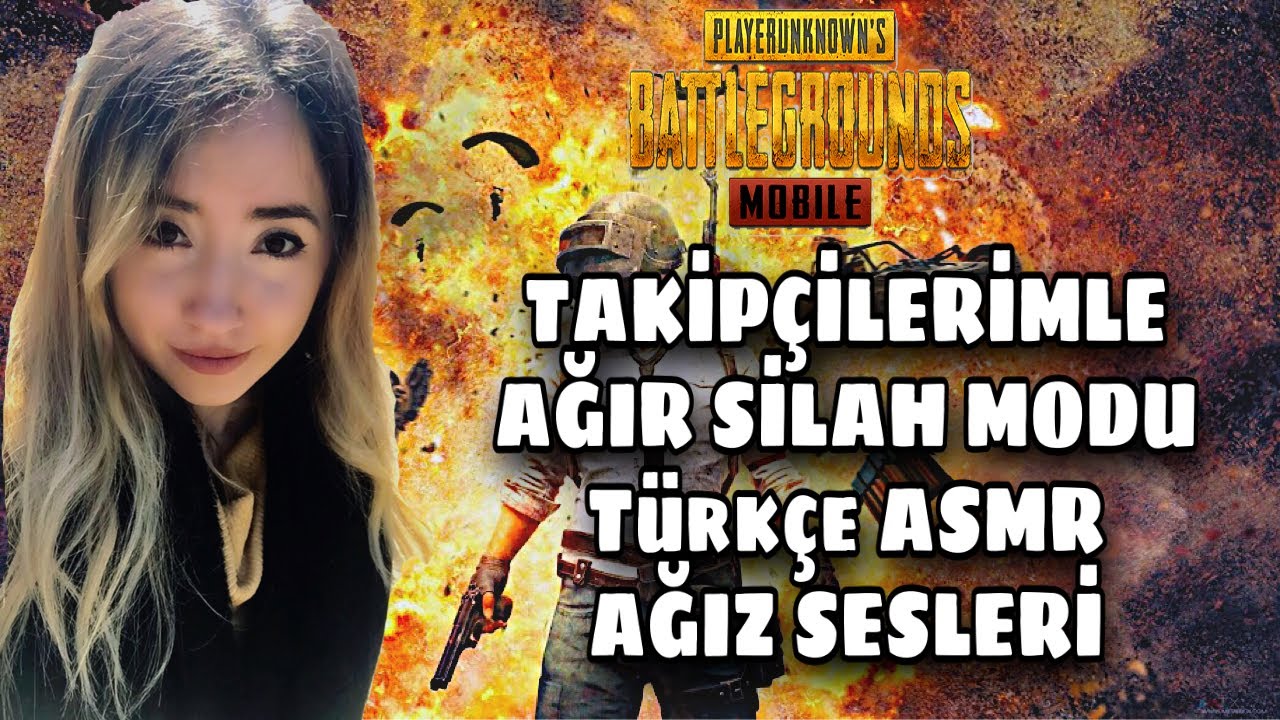 AĞIR SİLAH | POCHİNKİ’YE 20 KİŞİ ATLADIK! | TÜRKÇE ASMR #pubgasmr #türkçeasmr #ağızsesleri