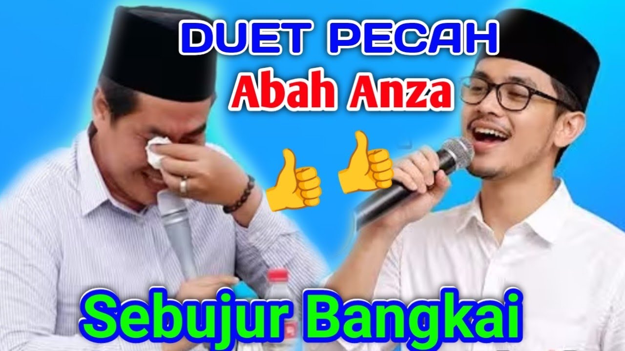Abah Anza Duet sebujur bangkai membawa haru semua jamaah