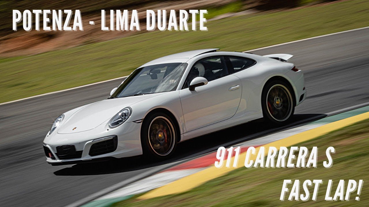 Porche 911 Carrera s - Fast lap no autódromo Potenza, Lima Duarte MG