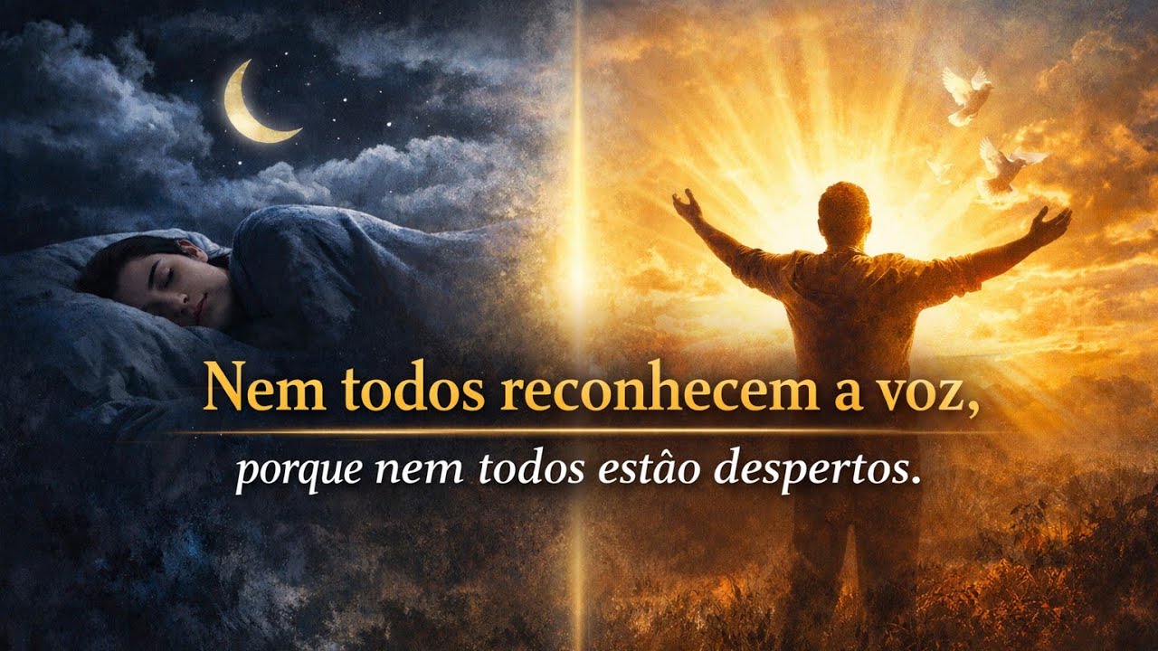 Nem todos reconhecem a voz , porque nem todos estão despertos.