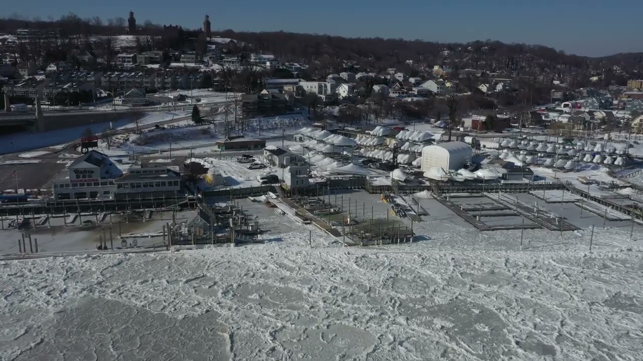 Sandy Hook Bridge Frozen River 2026