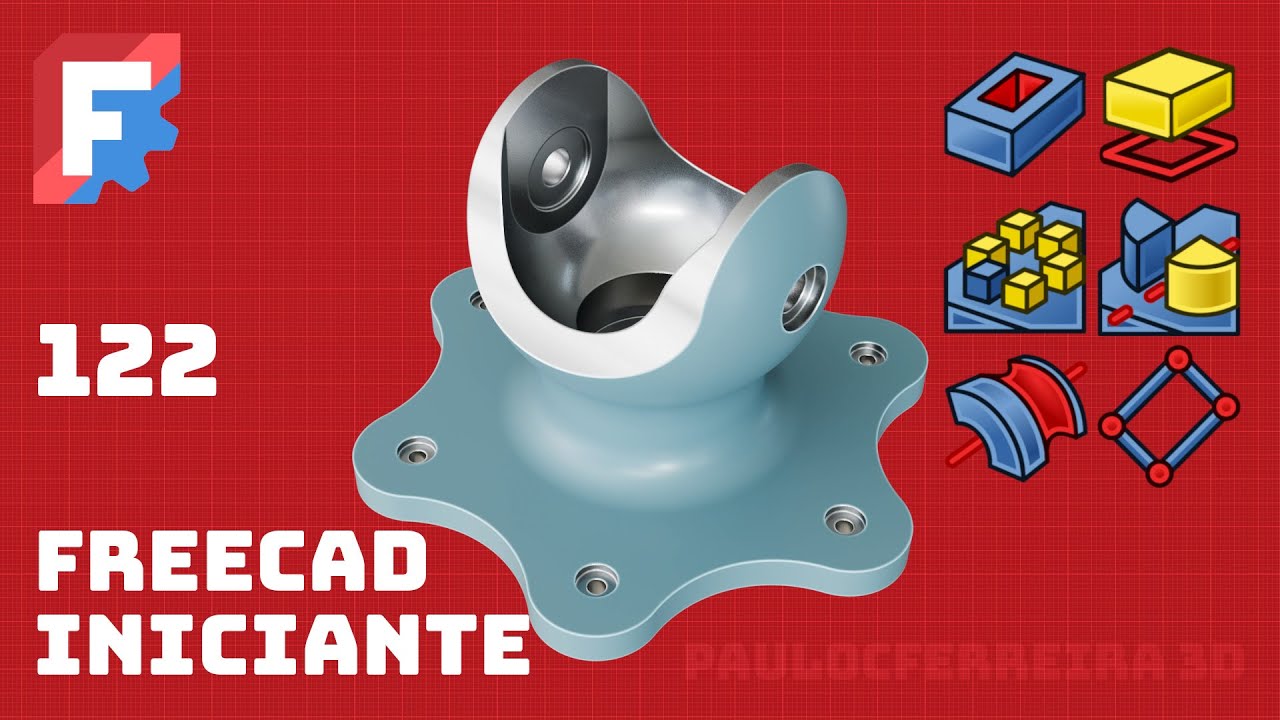FreeCAD para iniciantes - 122