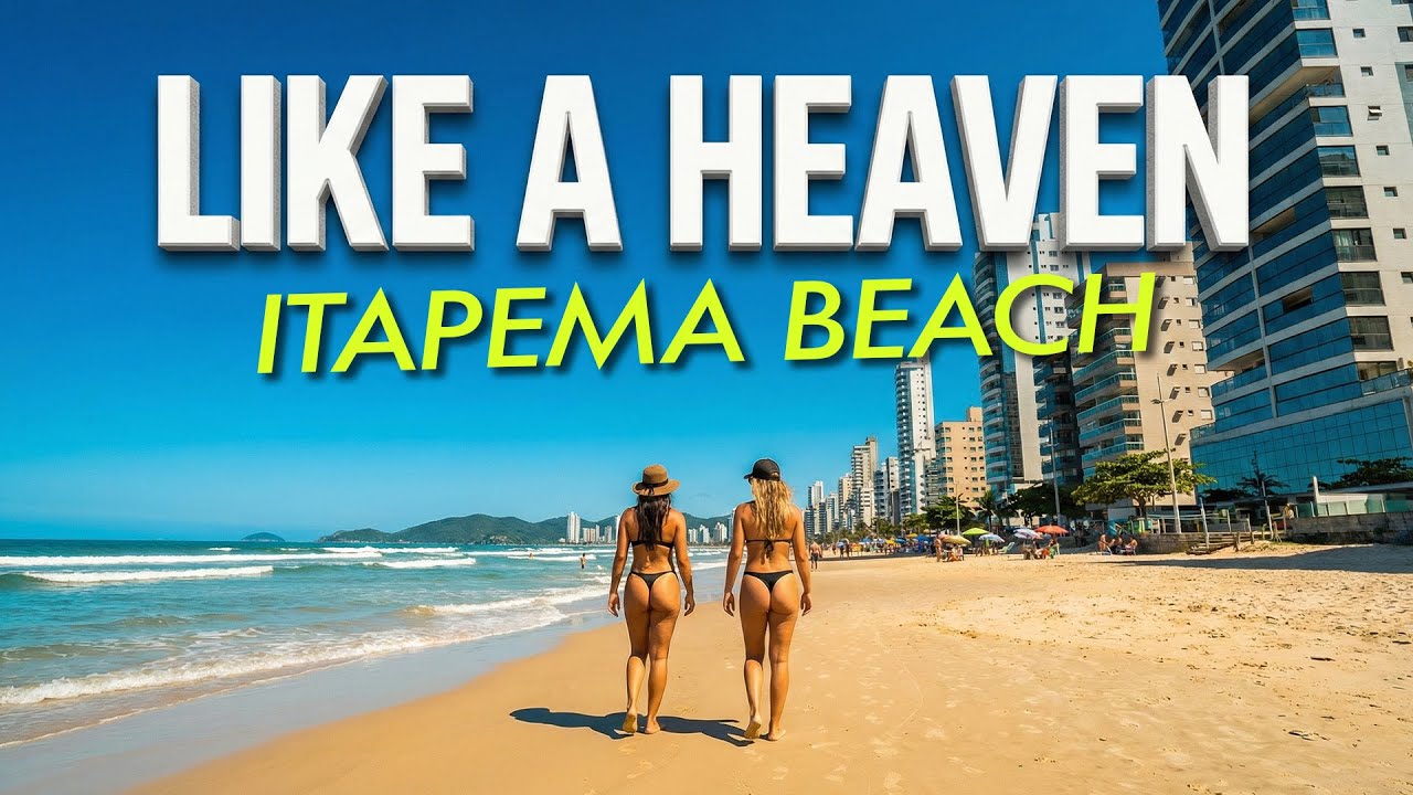 This is not Miami, this is Brazil! Itapema Beach Walk 🔥🇧🇷