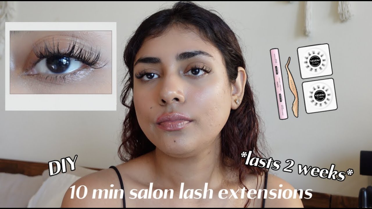 VEYELASH (VEYES) EYE LASH EXTENSIONS AT HOME REVIEW