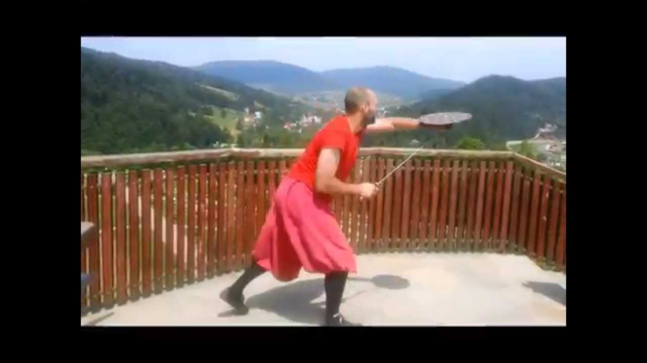 Sword and Buckler. Silkfencing Team.