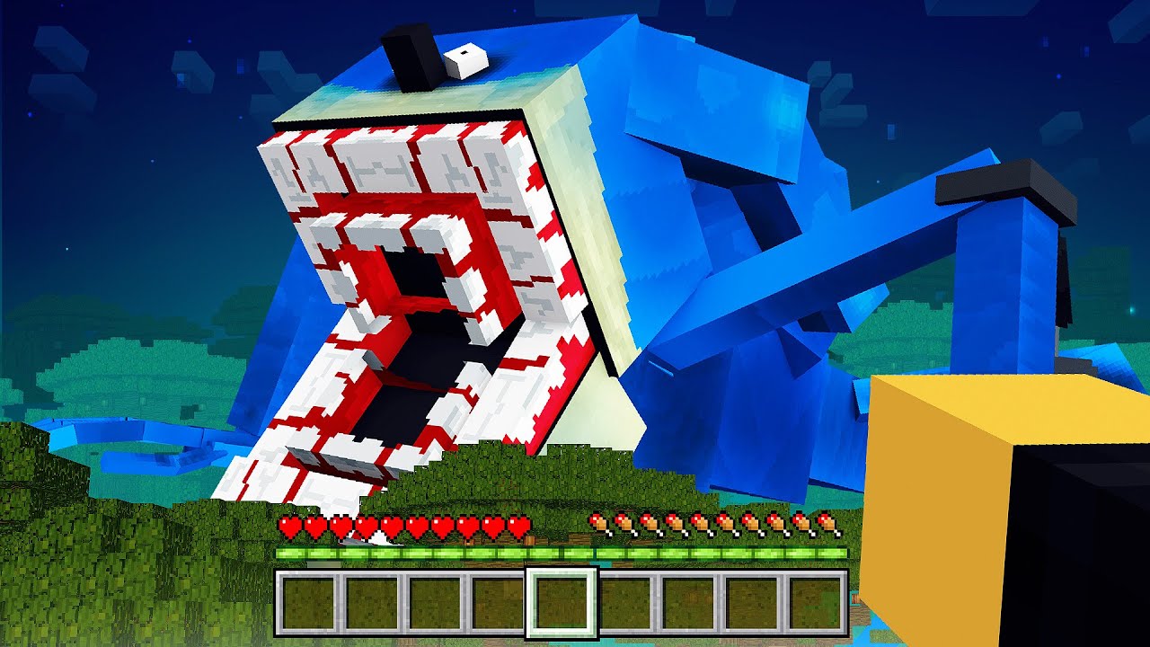 ENCONTREI O SHIN SONIC no MINECRAFT