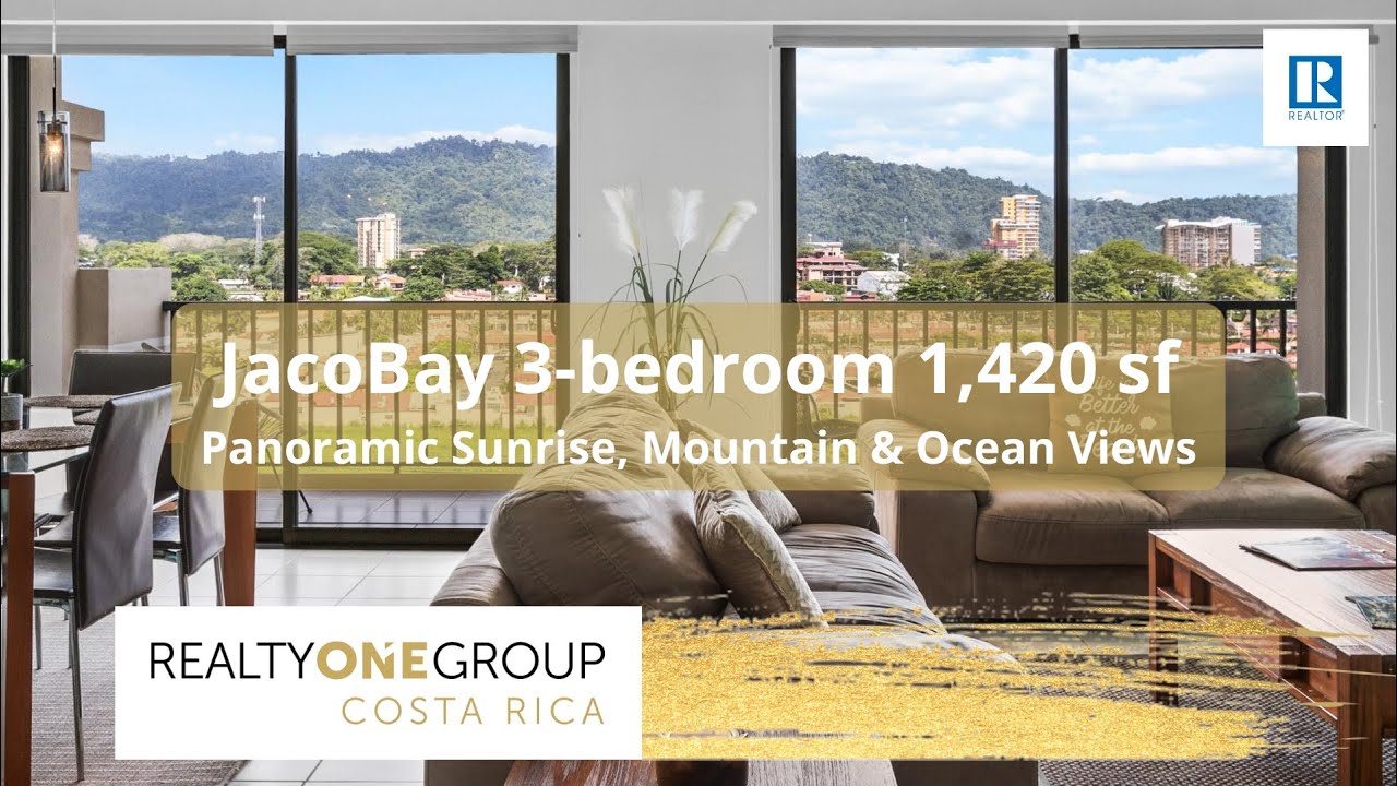Live the Dream: Panoramic View Condo for Sale in Jaco, Costa Rica
