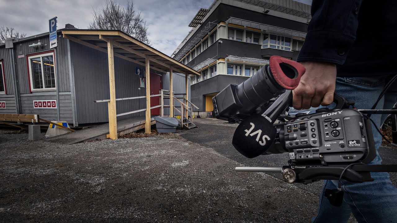 Kameraskräck i tv-huset – fotograferna utplacerade i baracker