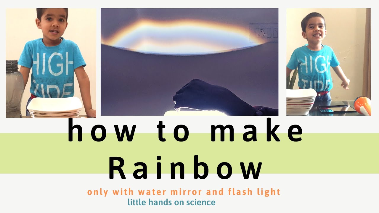 How to make a Rainbow | Science Experiments for kids | Create Your Own Rainbow | school project