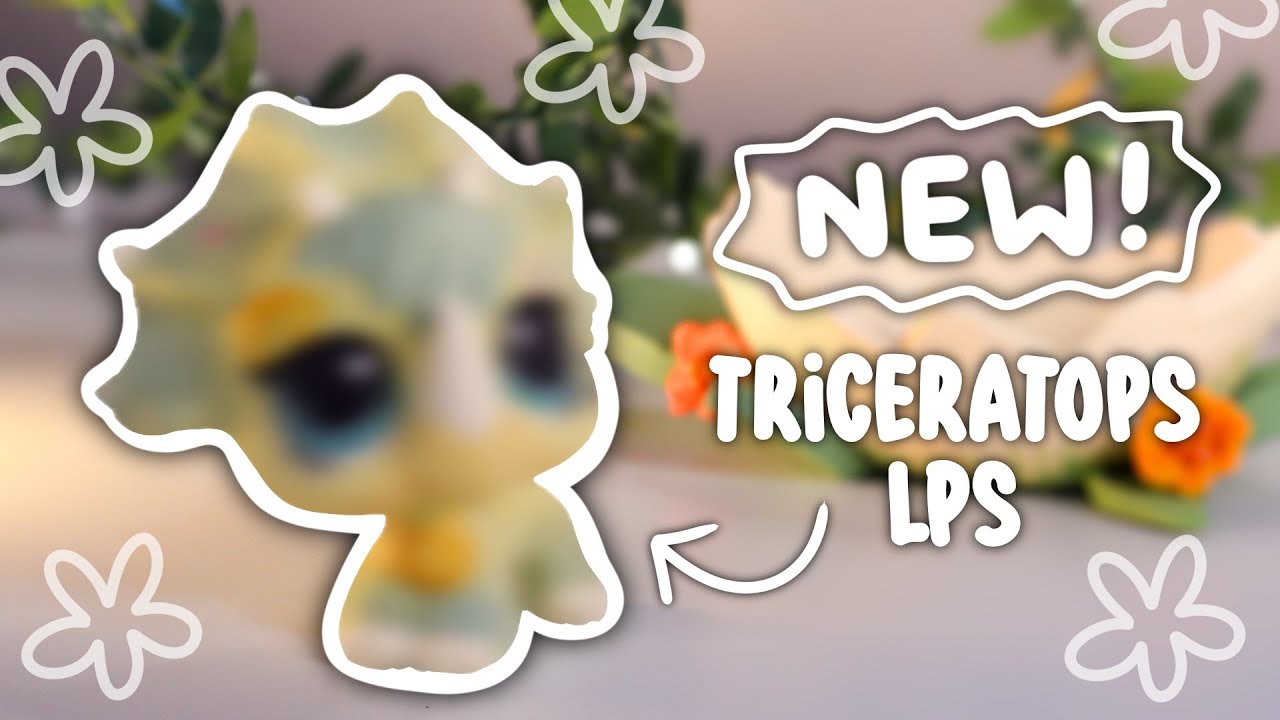 crashing out over this triceratops LPS | Littlest Pet Shop Custom