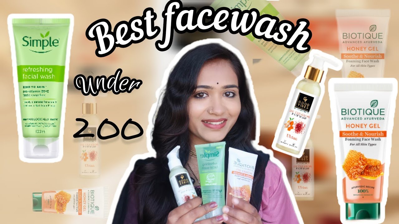 Best facewash under 200
