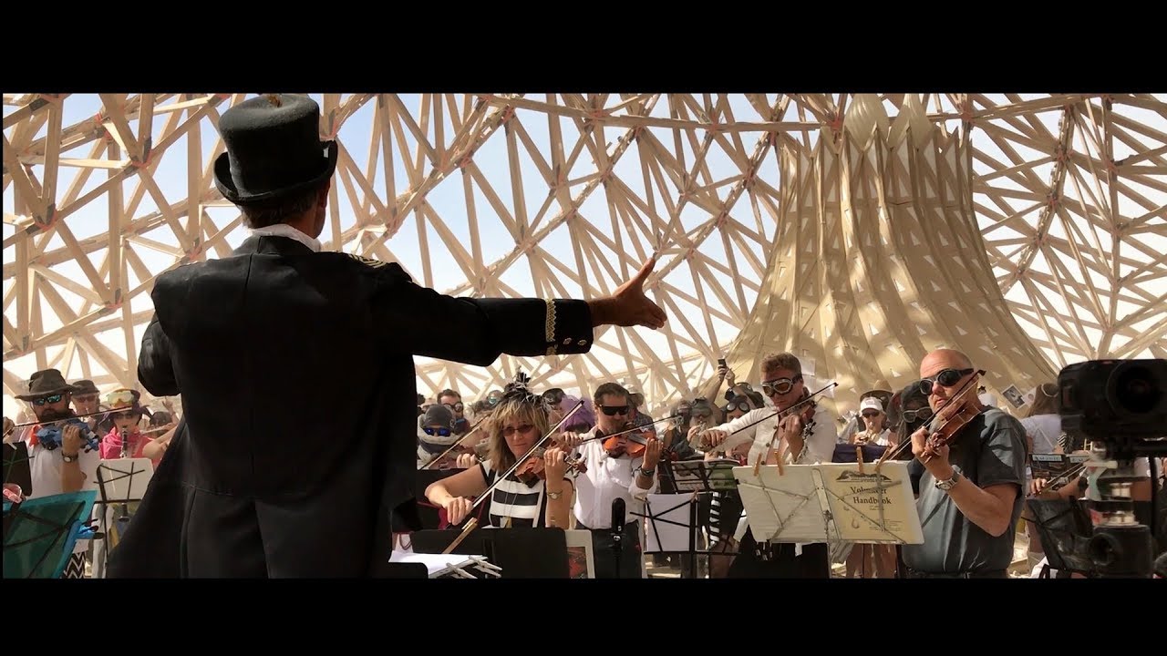 COMFORTABLY NUMB - BURNING MAN - PLAYA POPS ORCHESTRA