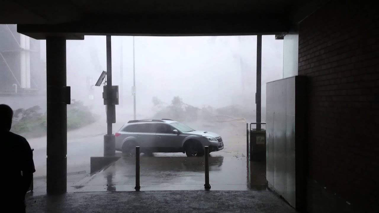 Brisbane hail storm from University of Queensland