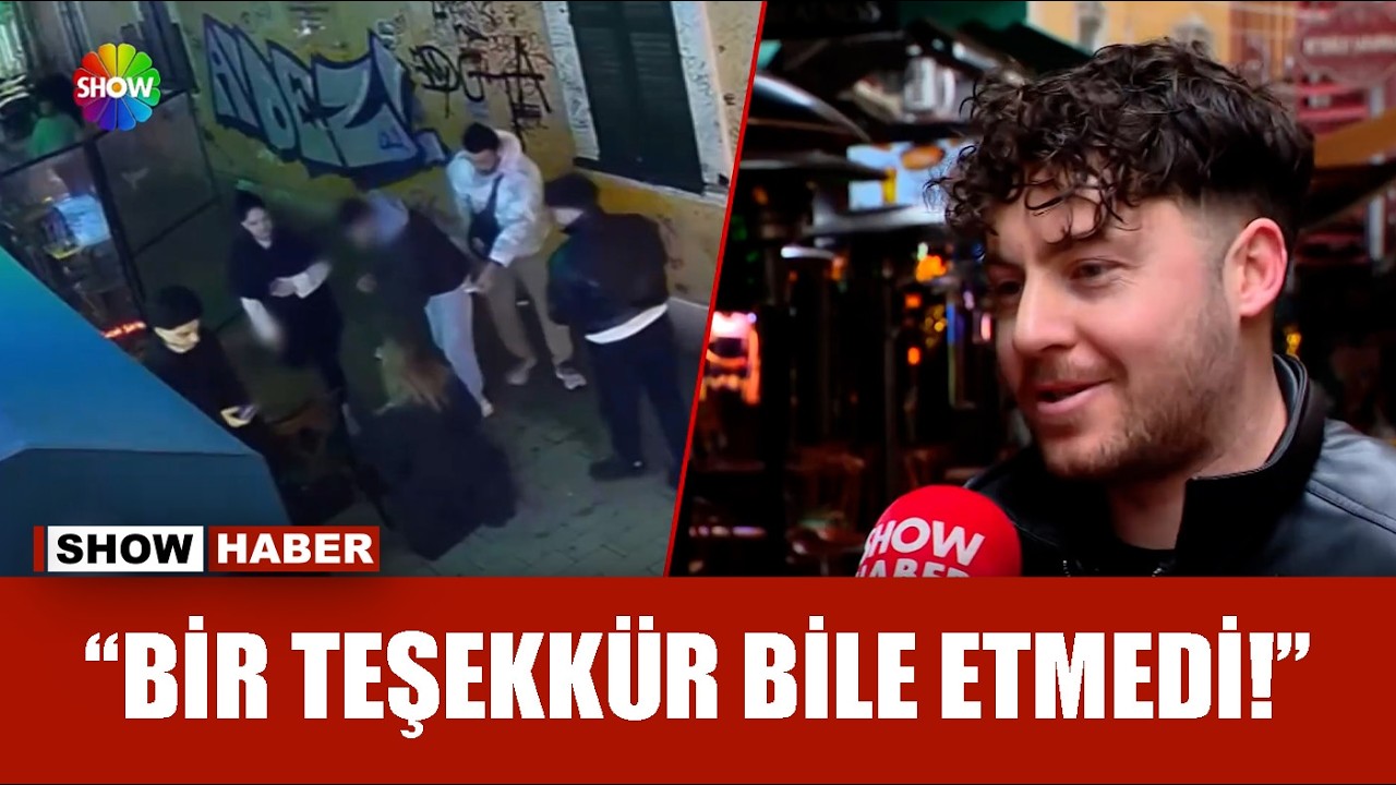 Paralarını düşürdü, farkına bile varmadı!