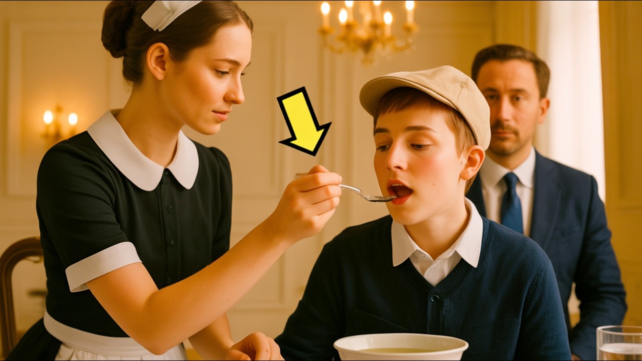 Ο ΓΙΟΣ ΤΟΥ ΠΛΟΥΣΙΟΥ ΧΗΡΟΥ ΑΡΝΙΟΤΑΝ ΝΑ ΦΑΕ… ΜΕΧΡΙ ΠΟΥ Η ΚΑΘΑΡΙΣΤΡΙΑ ΕΚΑΝΕ ΚΑΤΙ ΑΠΡΟΣΔΟΚΗΤΟ