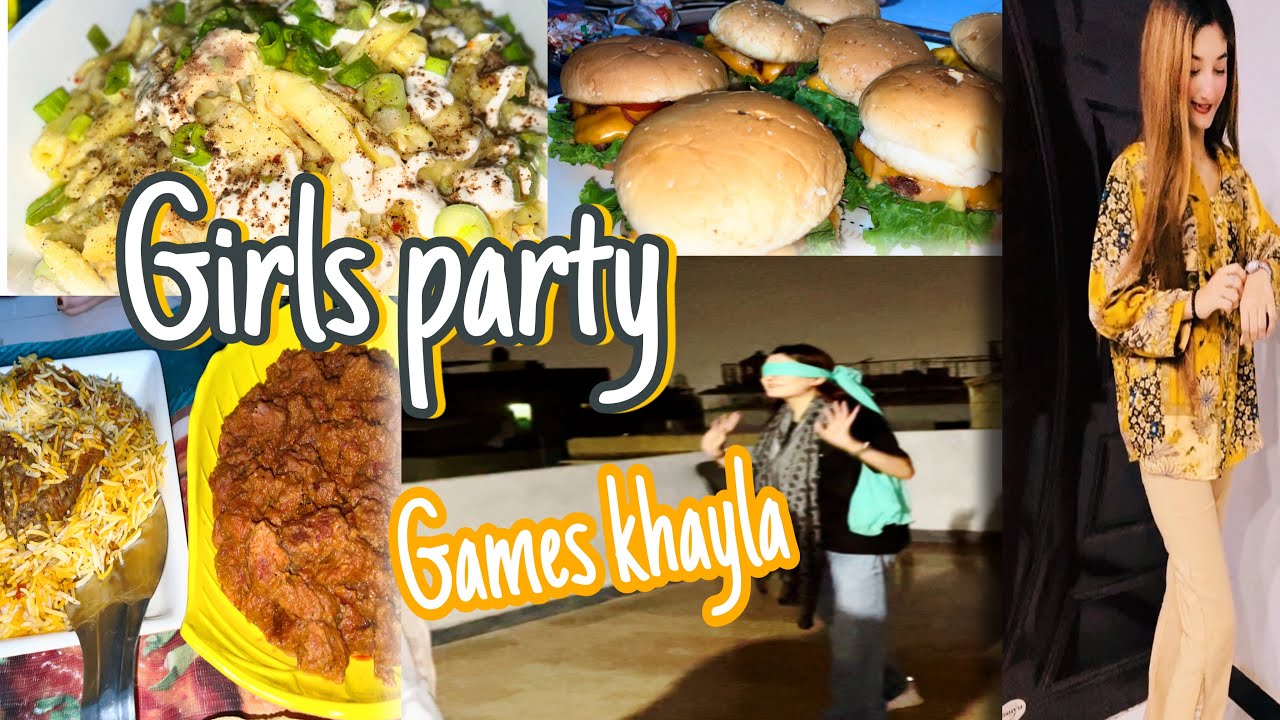 Girls party 🎉 games khelta wakt kuch howa 🤔 @syedafizaworld #vlog #party