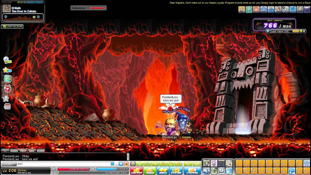 Maplestory Zakum Prequest guide