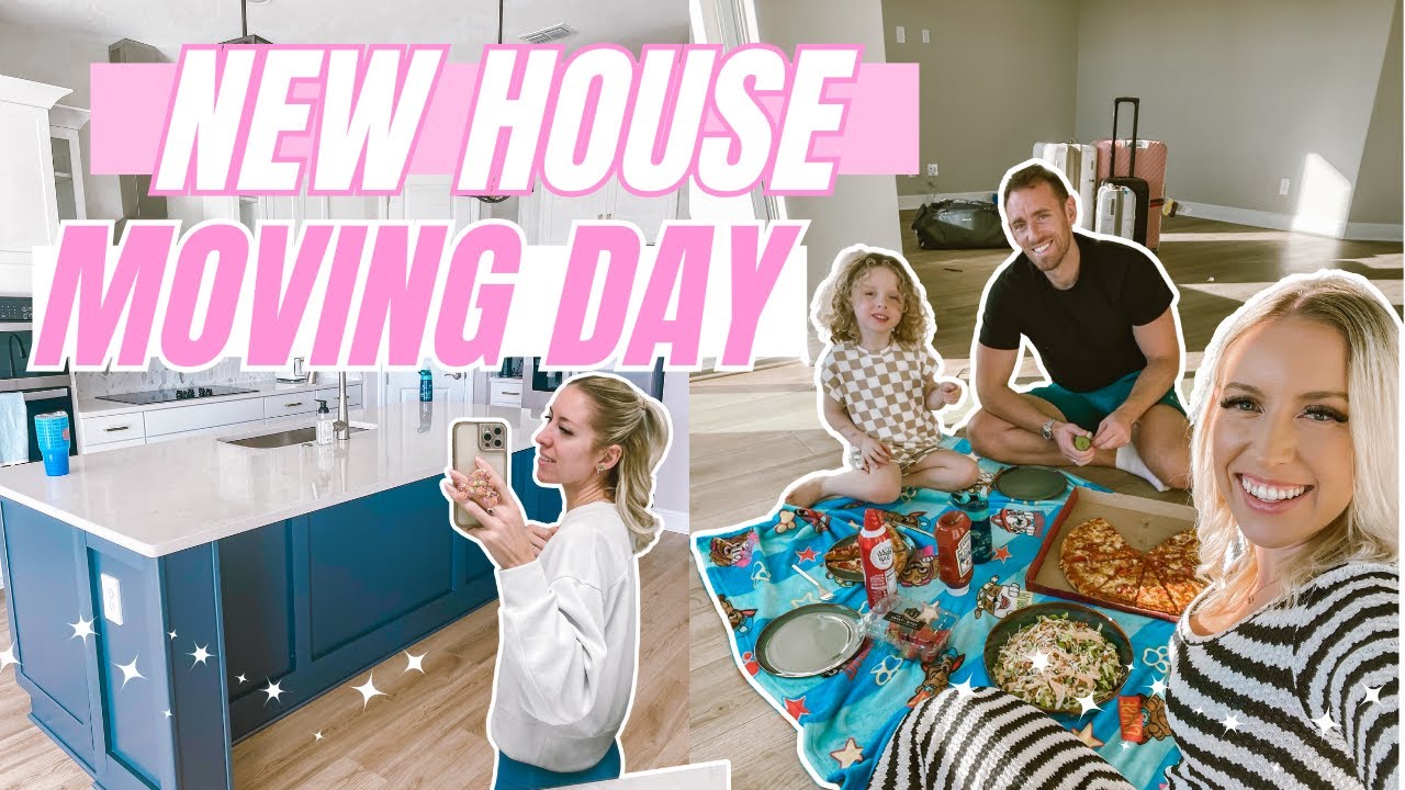 MOVING INTO OUR NEW FLORIDA HOUSE | Deliveries, home organisation + fist day