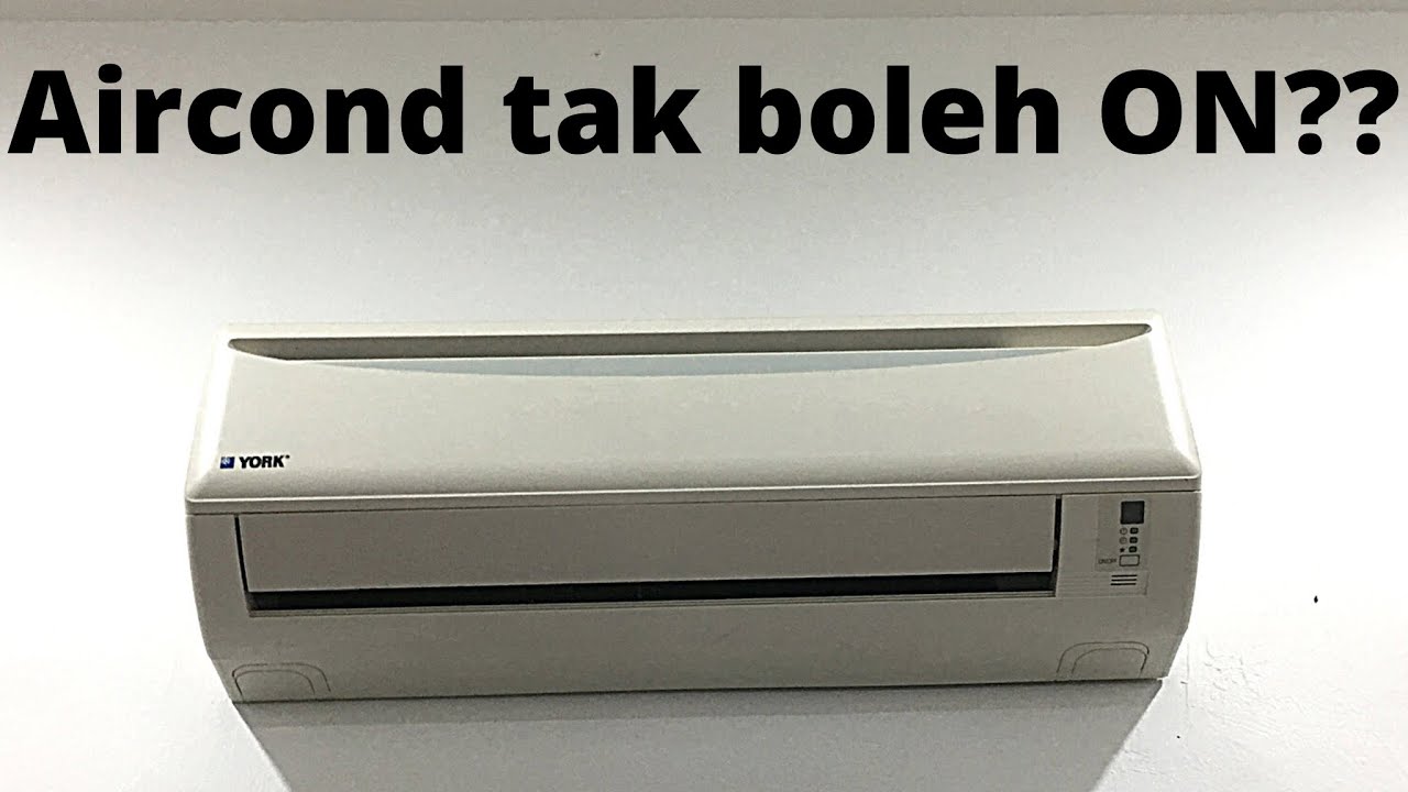 81 Aircond tak boleh ON - Repair indoor board aircond Daikin non inverter