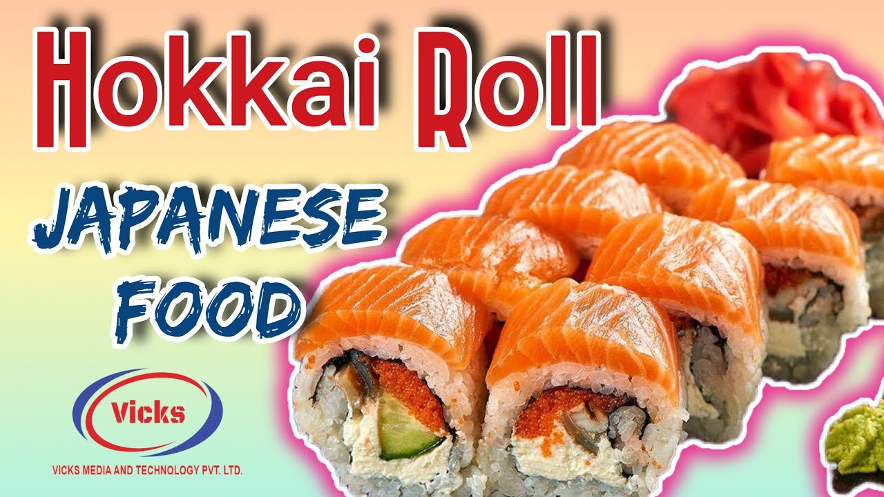 Hokkai Roll| Japanese food|Sushi| How to make Nigiri Sushi