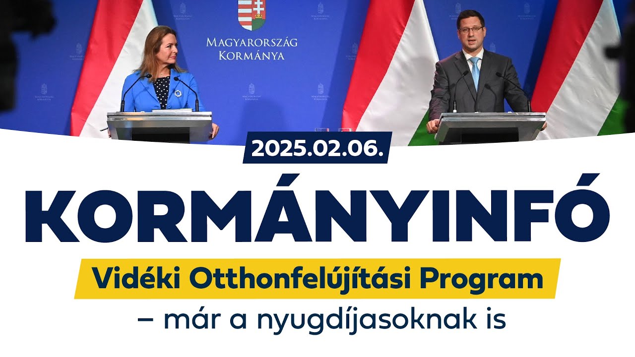 Kormányinfó (2025. február 06.)