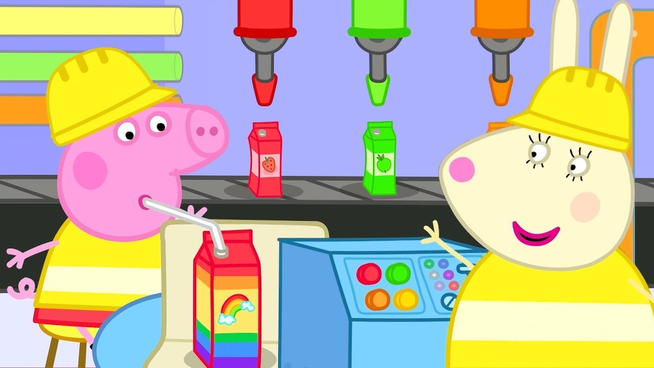 Peppa Pig Tales 🧃 A Day At The Juice Factory 🍊 Peppa Pig Episodes