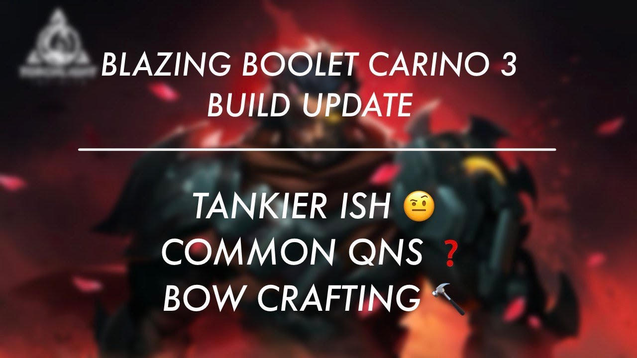 [Torchlight: Infinite SS10] Small BBC build update - Defences / common mistakes / bow crafting