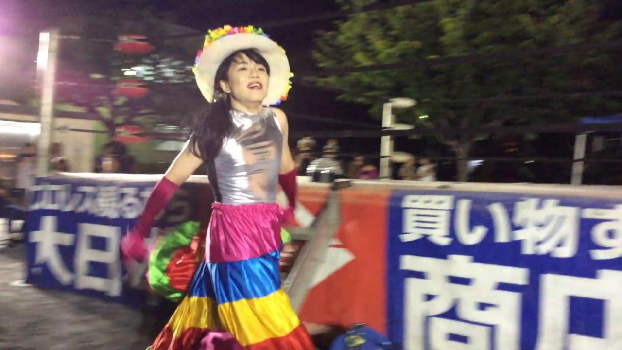 梅任谷駿美 THE DANCING SUN風 商店街プロレス 「DESTINY」「真夏の夜の夢」「SWEET DREAMS」「NO SIDE」/ 松任谷由実 / なりきりユーミン