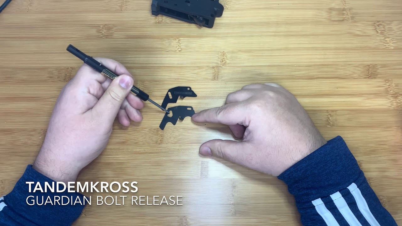 TandemKross Guardian Bolt Release for Ruger 10/22 Installation