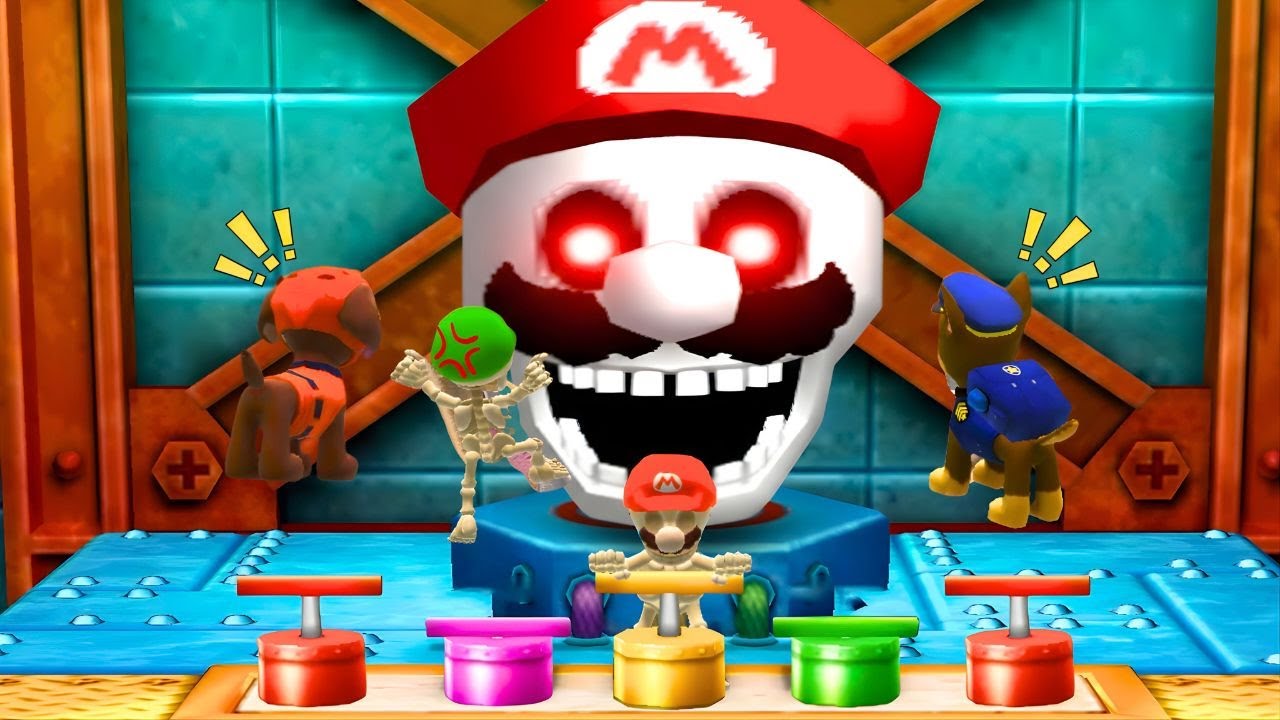 Skeleton Mario vs Skeleton Luigi 😱 NO MERCY?! | Mario Party Top 100