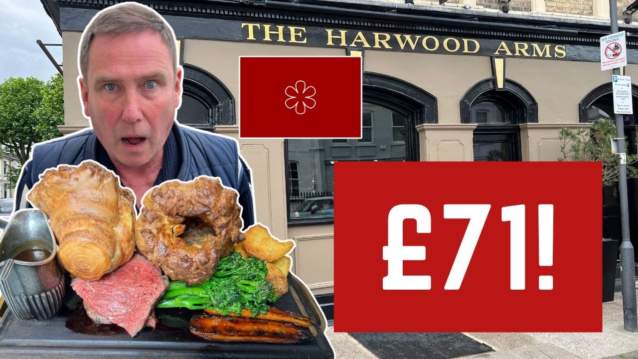 I Review An EXPENSIVE £71 MICHELIN STAR SUNDAY ROAST - WOW!