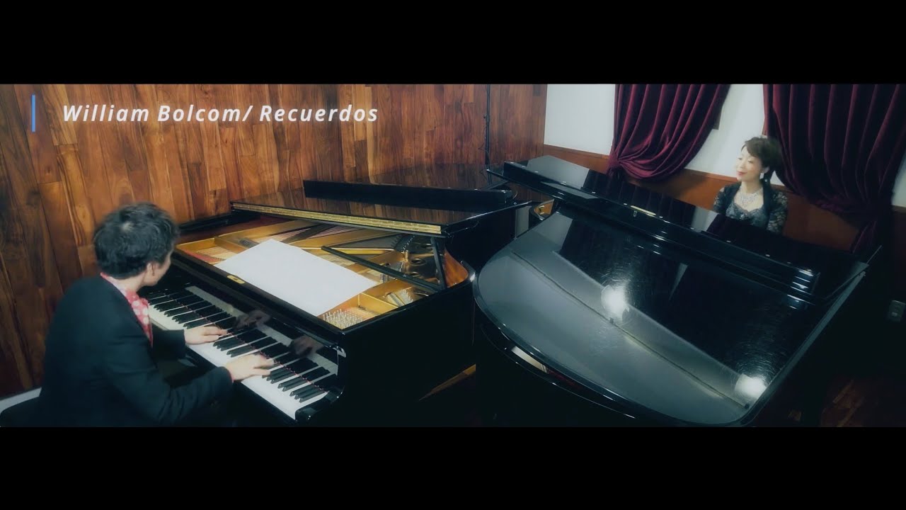 Bolcom Recuerdos 【2 Pianos, Pianoduo DUOR】PianoSlam13 in Miami, U.S.A  ボルコム　レクエルドス【ドゥオール　2台ピアノ】