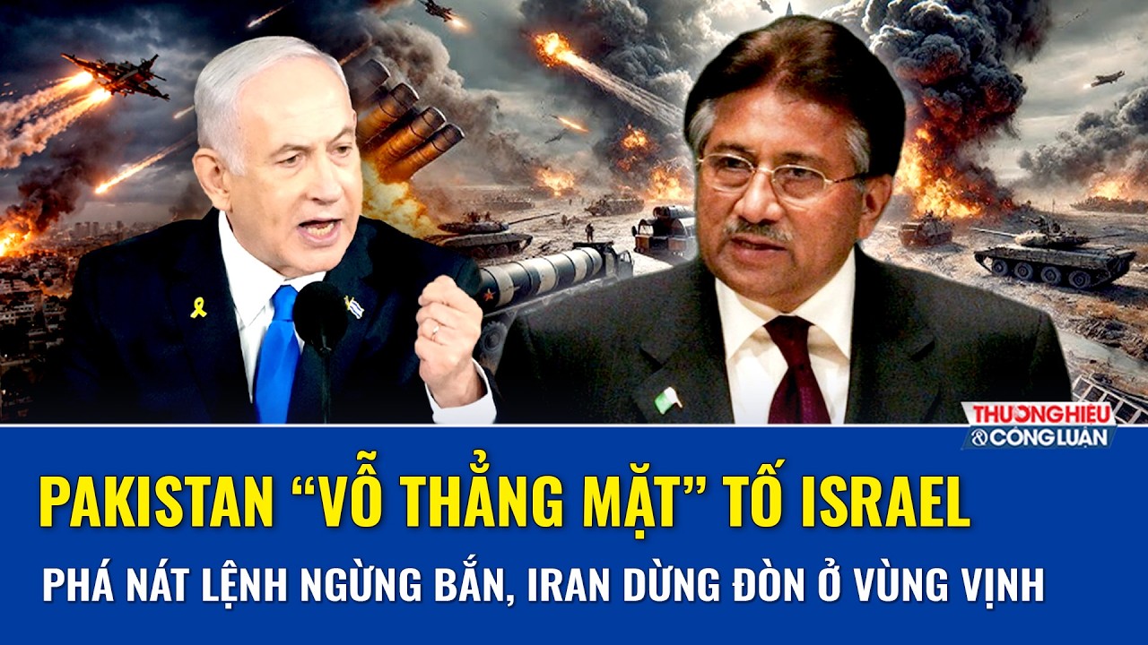 Thời sự Quốc tế s&aacute;ng 10/4: Pakistan vỗ thẳng mặt tố Israel ph&aacute; ngừng bắn, Iran dừng đ&ograve;n ở V&ugrave;ng Vịnh