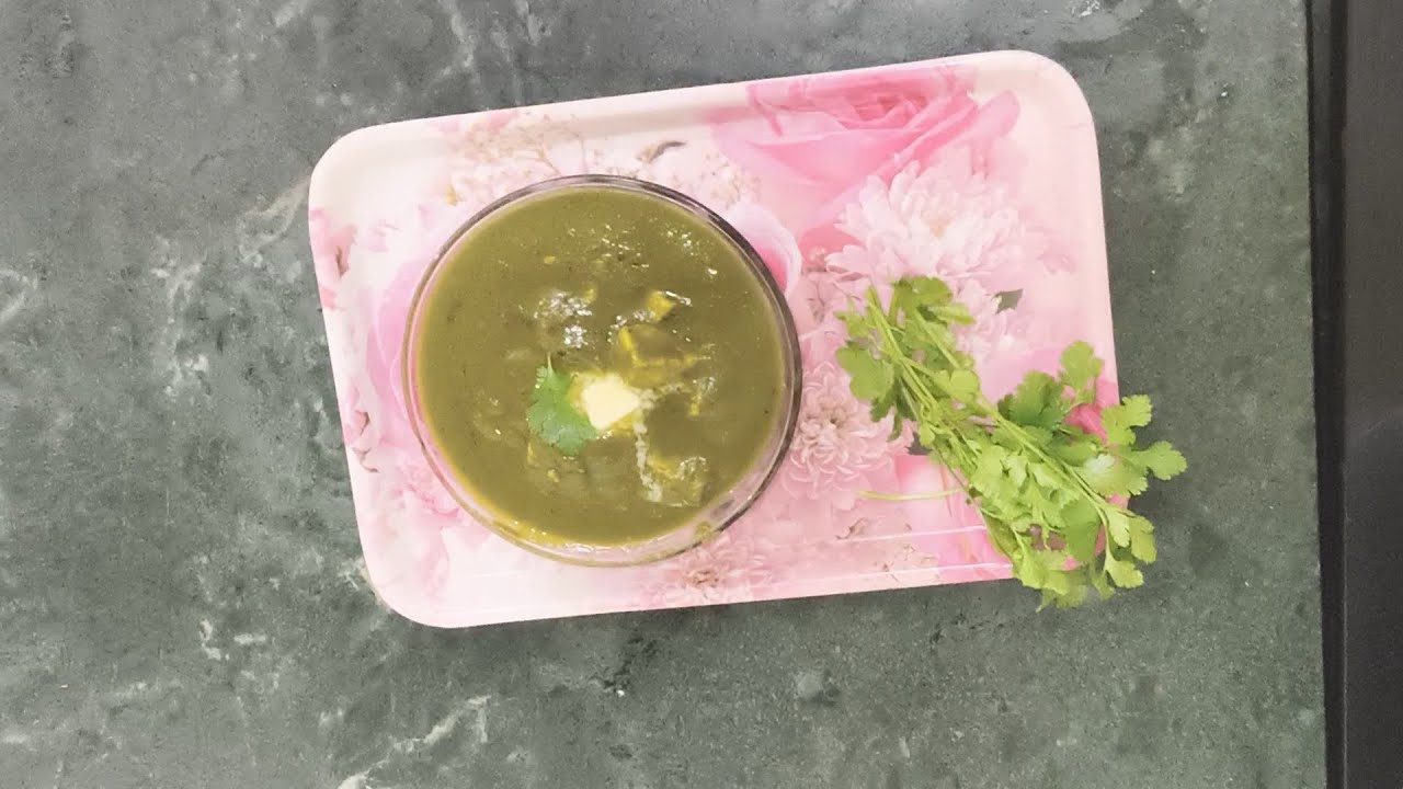 Palak paneer very easy to make. पालक पनीर बनाना बहुत आसान है। 